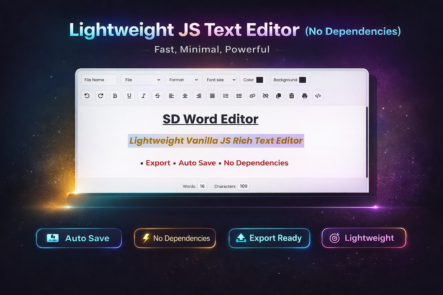 Rich Text Editor